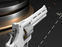 image-Pistol Gun Soft Gun shell ejection soft bullet Revolver