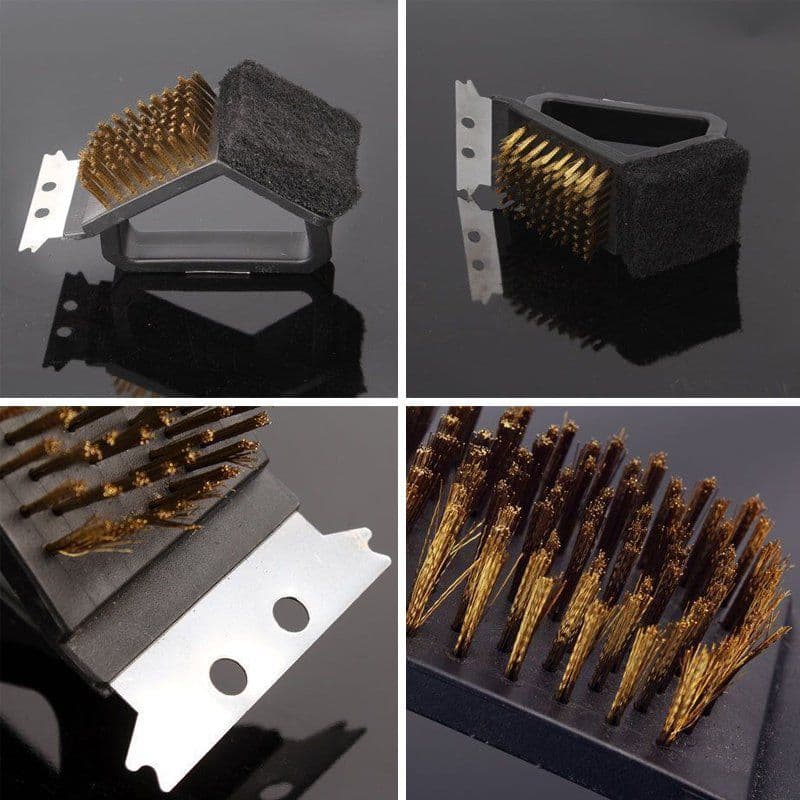 image-3 in 1 Barbecue Grill Cleaner