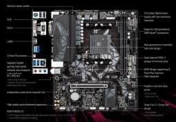 image-Gigabyte B550M GAMING Motherboard AMD B550/Socket AM4