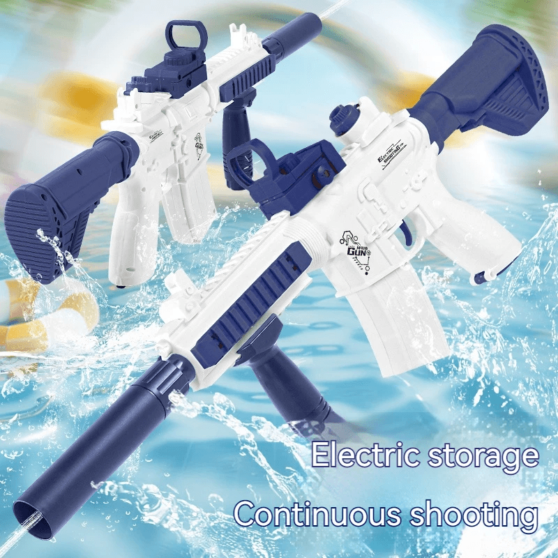 image-M416 Automatic Water Gun Electric Pistol Shooting Toy
