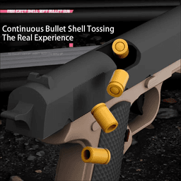 image-Shell Ejecting Soft Foam Blaster Toy Gun