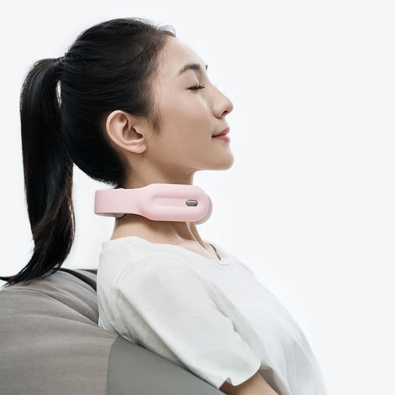 image-Smart Electric Neck and Shoulder Massager -Blue