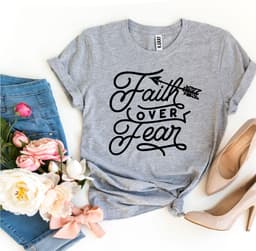 image-Bella Canvas Faith Over Fear T-Shirt