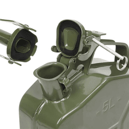 image-5L 0.6mm American Oil Barrel Army Green With Inverted Oil Pipe