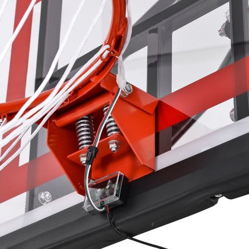 image-Basketball Hoop Basketball System 7.5ft-10ft Height Adjustable
