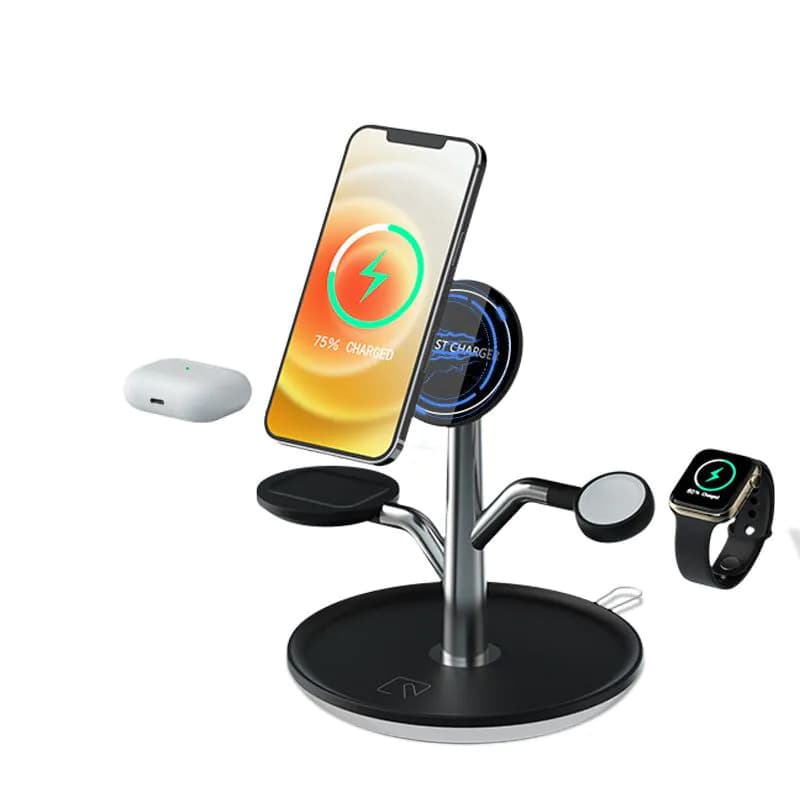 image-Wireless Charging Stand for Iphone Apple Watch Airpods