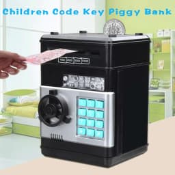 image-Automatic Electronic Piggy Bank ATM Password Money Box For Children