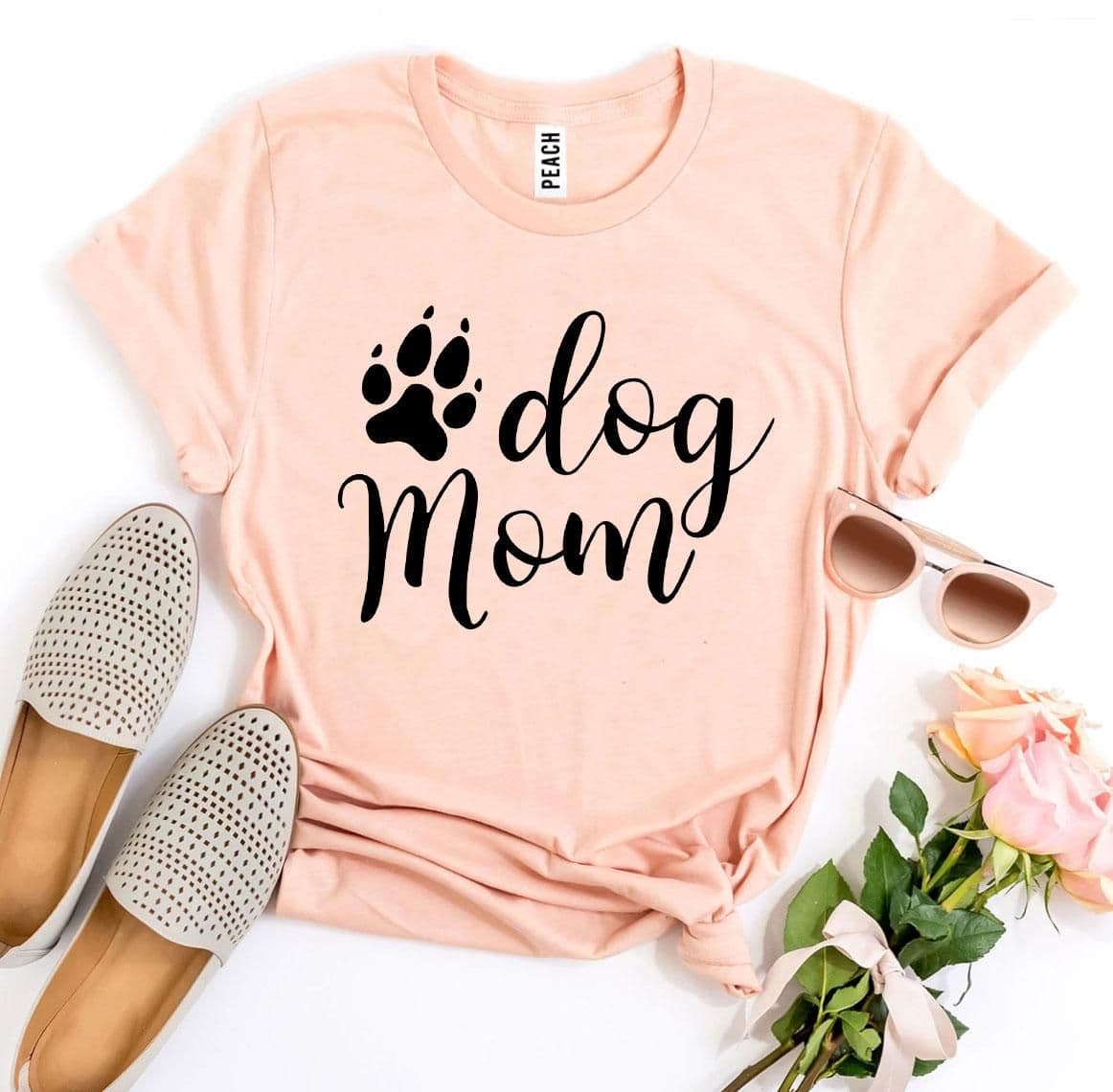 image-Bella Canvas Dog Mom T-Shirt - XS to 3XL