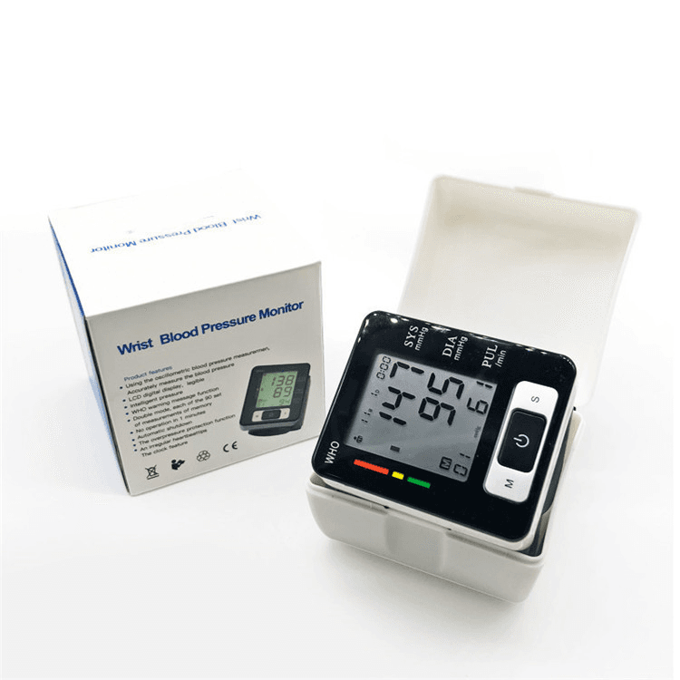 image-Cuff Wrist Sphygmomanometer Blood Presure Monitor