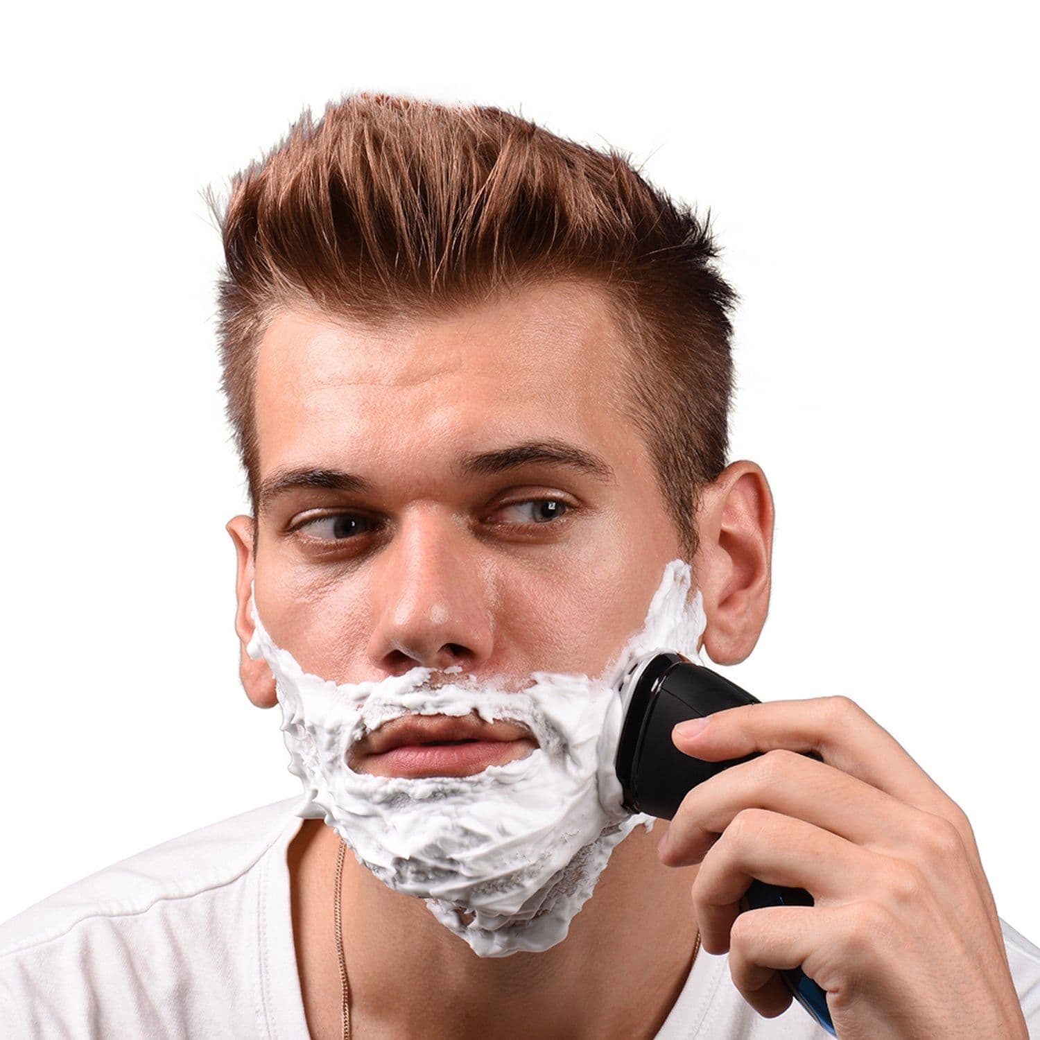 image-Electric Razor for Men Waterproof IPX7 Electric Shaver