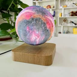 image-3D Print Moon Lamp Touch Magnetic Levitation Moon Lamp Night Lamp