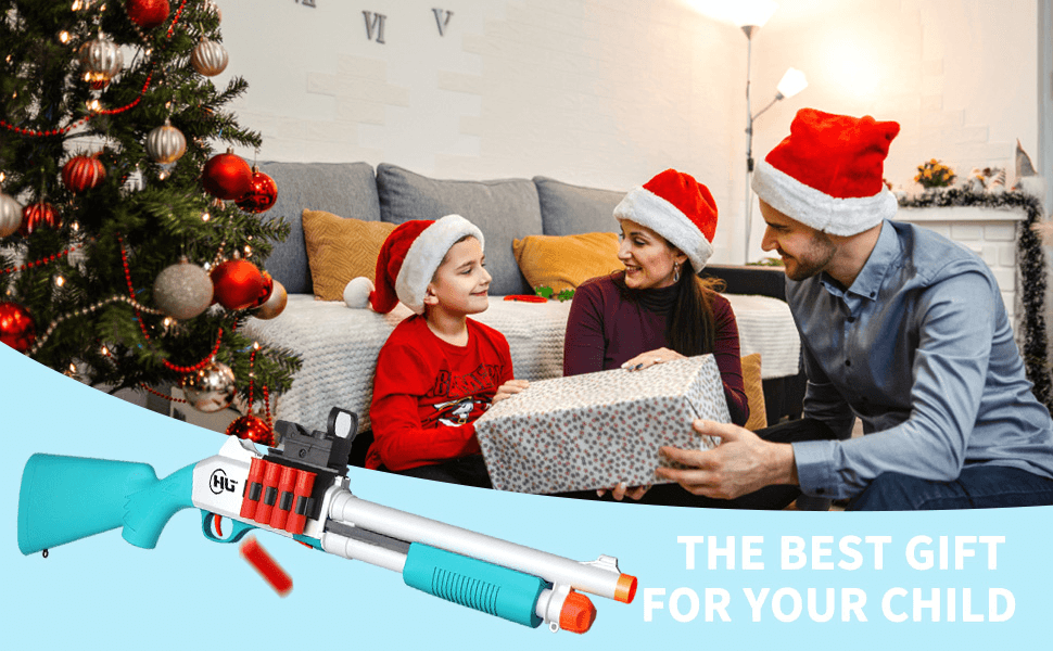 image-Shell Ejecting Shotgun Toy Gun For Adults Kids