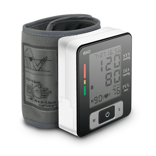 image-Cuff Wrist Sphygmomanometer Blood Presure Monitor