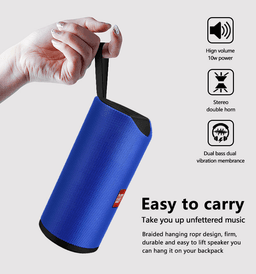 image-TG Portable Outdoor Loudspeaker Bluetooth Stereo Speaker