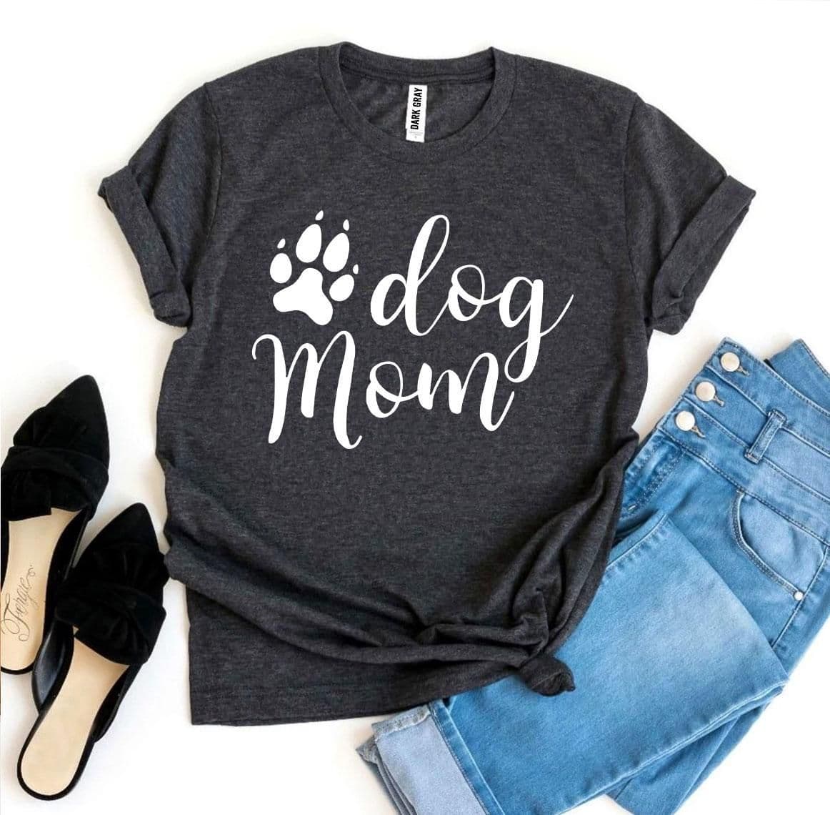 image-Bella Canvas Dog Mom T-Shirt - XS to 3XL
