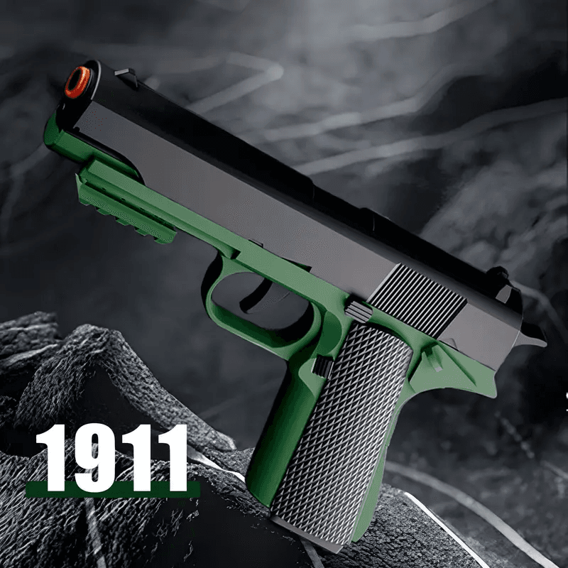 image-Shell Ejecting Soft Foam Blaster Toy Gun