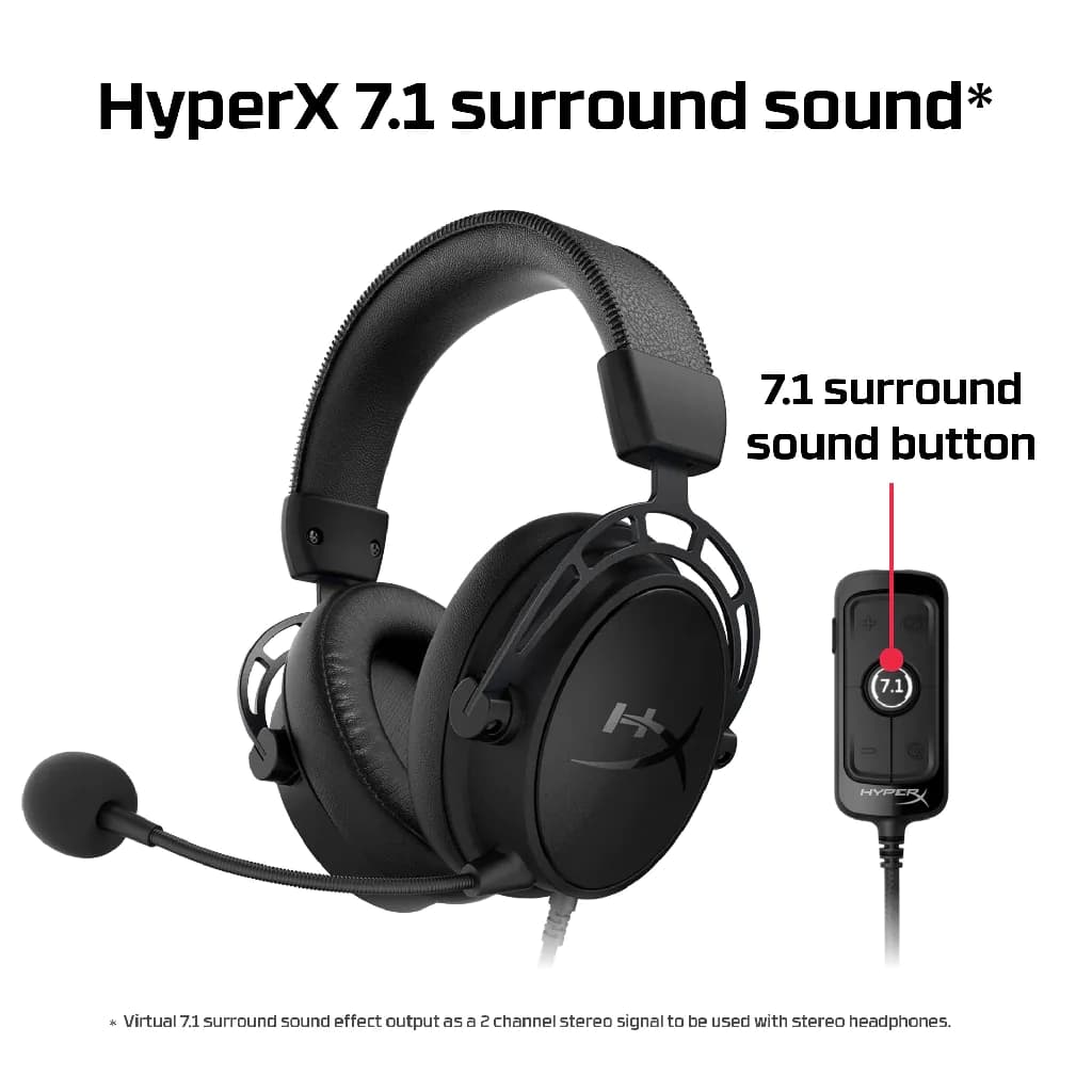 image-7.1 surround sound Gaming Headphone with Microphone