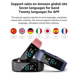 image-Waterproof Sport Smart Bracelet Health Monitor Smartwatch