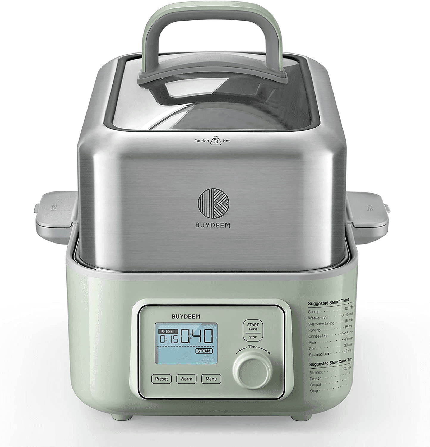 image-Electric Stew Pot All-in-One Intelligent Food Steamer