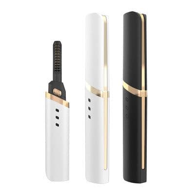 image-Mini Electric Eyelash Curler USB Rechargeable Beauty Makeup Tool