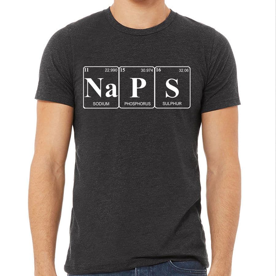 image-Chemistry Humor T-Shirt - Science Fan Tee - Men's Shirt - Black (57 characters)