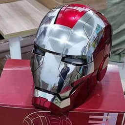 image-Electric Iron Man Helmet With Remote & Voice Control