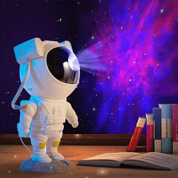 image-Astronaut Galaxy Star Projector Starry Sky Night Light with BT Speaker