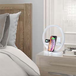 image-3 in 1 Fast Wireless Charger Dock Station US PLUG