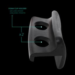 image-2-in-1 Hot Tub Head Rest & Drinks Holder