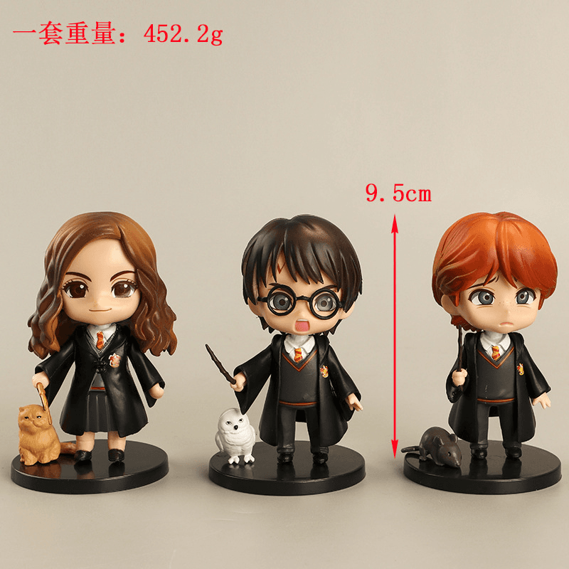 image-Cartoon Harry Potter Figure Collection Toys Doll Toy Gift