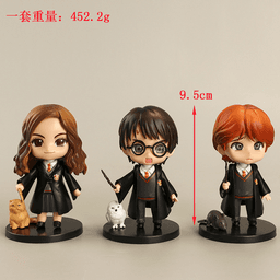 image-Cartoon Harry Potter Figure Collection Toys Doll Toy Gift