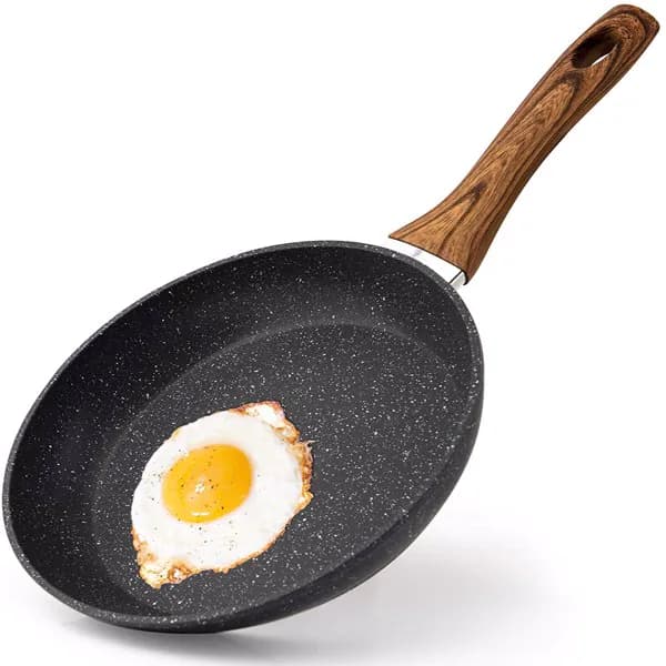 image-20cm Egg Frying Pan Non Stick Induction Wok for Steak Bacon