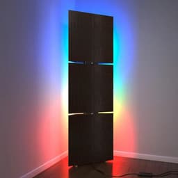 image-3x WAVE Bass Traps w/ RGB Lamp | LED Acoustic Corner