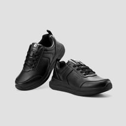 image-FitVille Men's BriskWalk Deluxe Lace-up Business Casual Sneaker V1