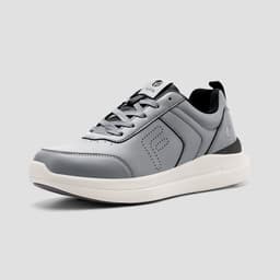 image-FitVille Men's BriskWalk Deluxe Lace-up Business Casual Sneaker V1