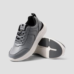 image-FitVille Men's BriskWalk Deluxe Lace-up Business Casual Sneaker V1