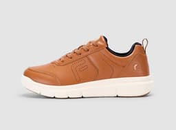 image-FitVille Men's BriskWalk Deluxe Lace-up Business Casual Sneaker V1