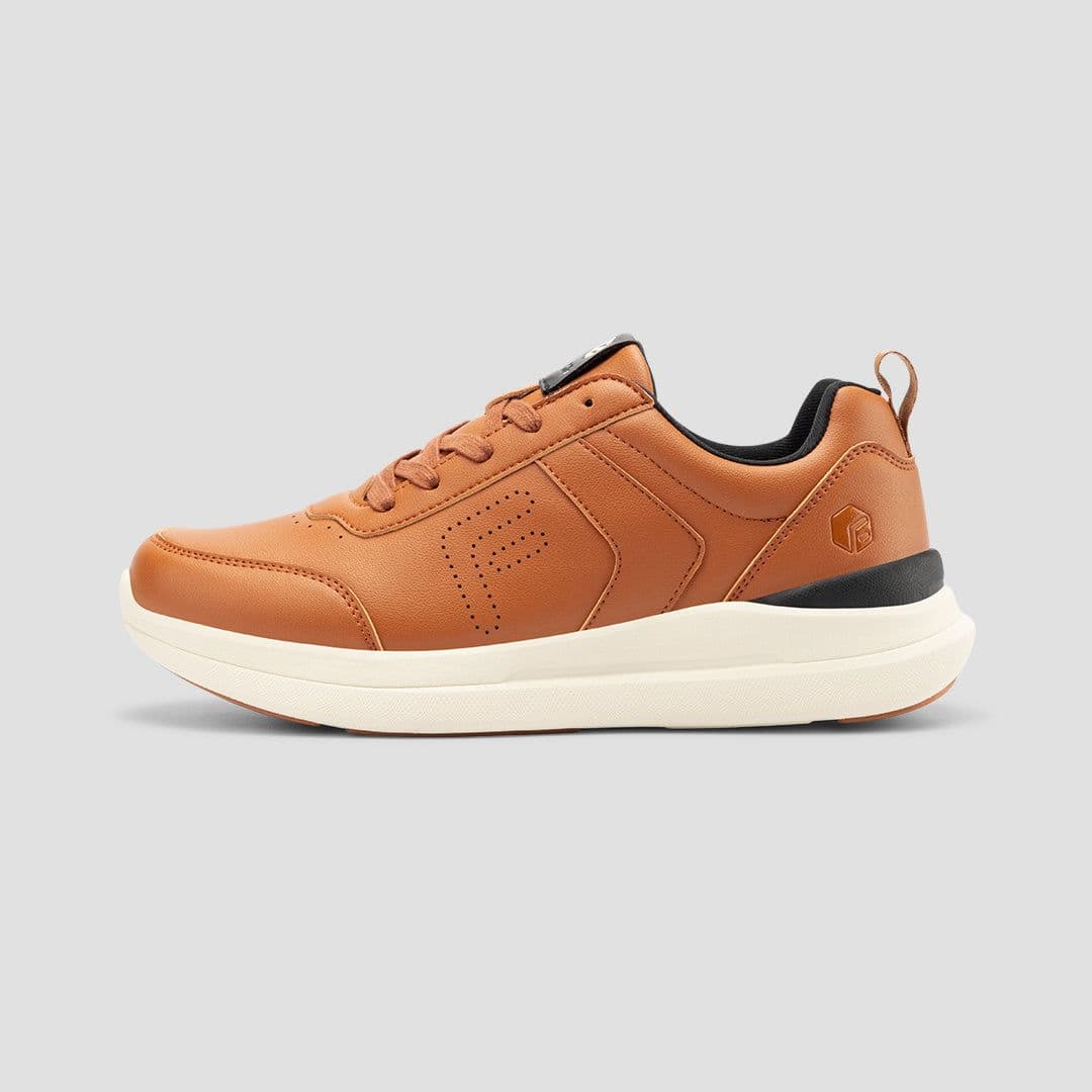 image-FitVille Men's BriskWalk Deluxe Lace-up Business Casual Sneaker V1