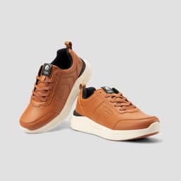 image-FitVille Men's BriskWalk Deluxe Lace-up Business Casual Sneaker V1