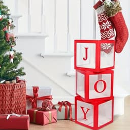 image-Christmas Decoration Balloon Box Three-piece
