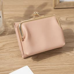 image-Women's Short Casual Simple Mini Student Cute Animal Kitten Wallet