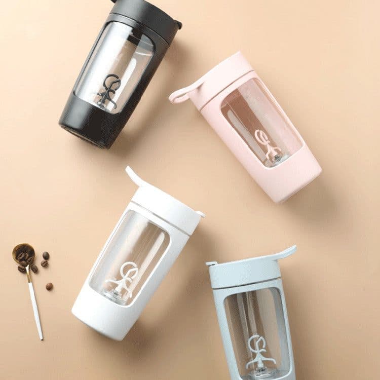 image-Electric Stirring Cup Portable Handy Water Cup Gift