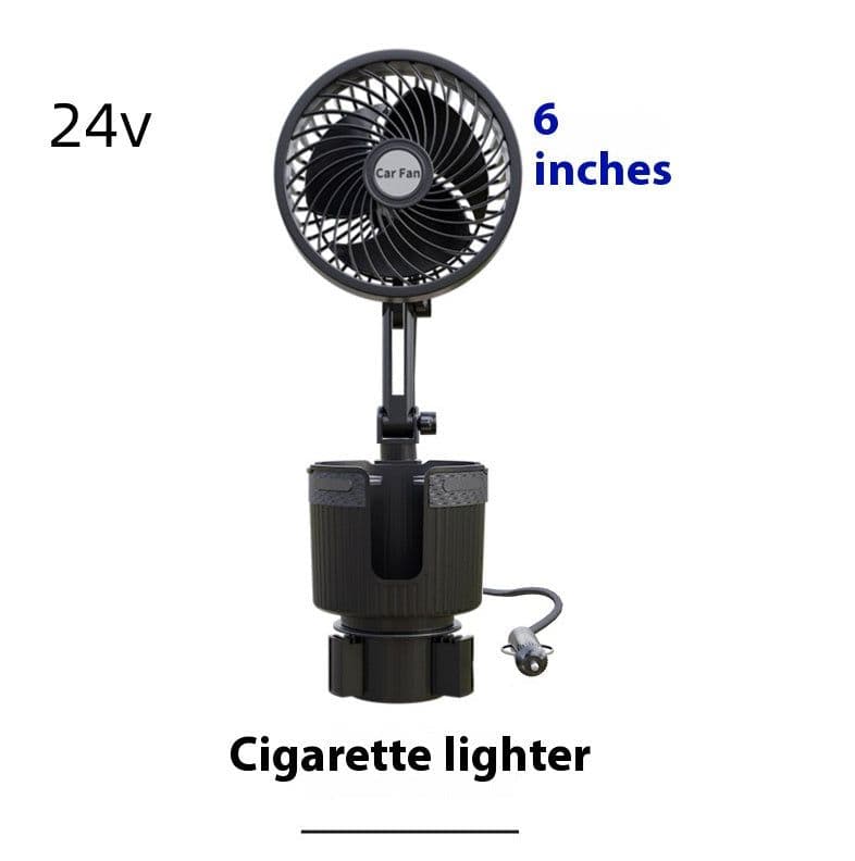 image-Supplies Car Water Cup Holder Fan