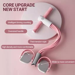 image-Woman Yoga Pedal Puller Portable Resistance Band Exercise At Home Tension Rope Multifunctional Exercise Equipment
