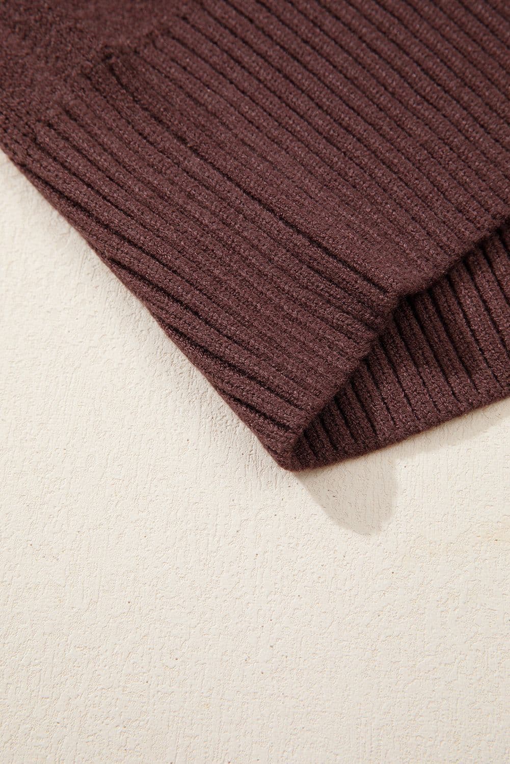 image-Brown Cowgirl Fashion Print Casual Sweater