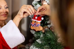 image-Christmas Ornaments Penis x2 - Wooden Phallus for Christmas Tree