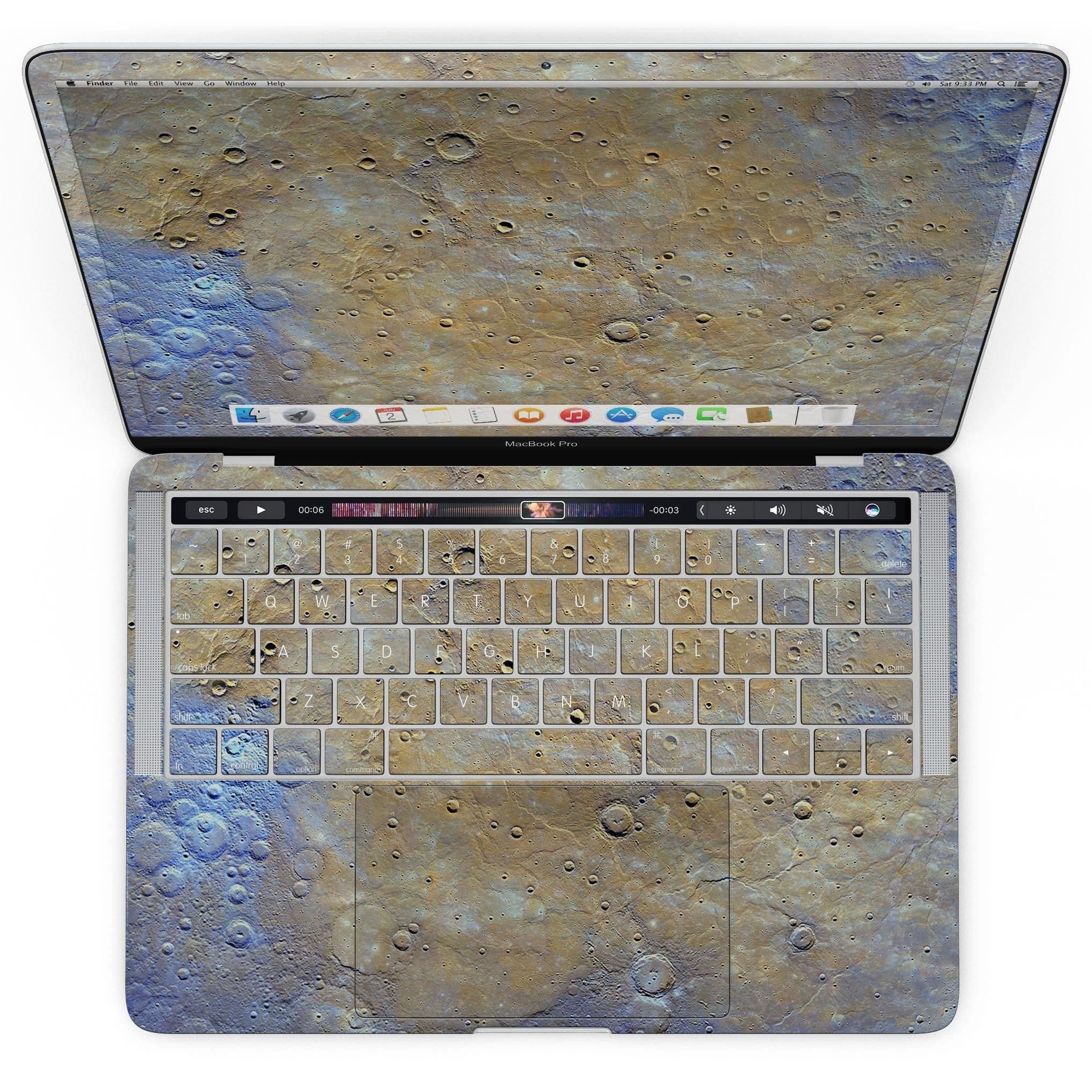 image-Grungy Watercolor Boiling Surface - MacBook Pro with Touch Bar Skin
