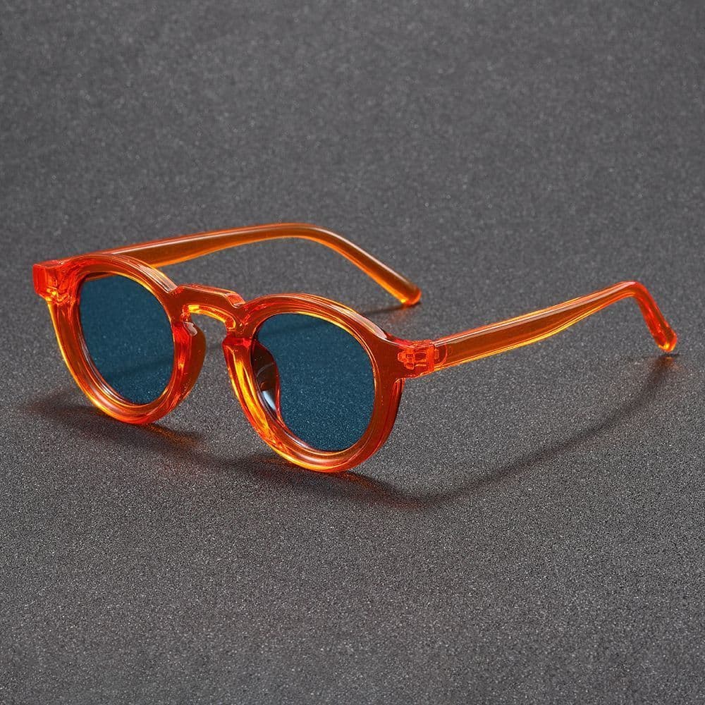 image-Retro Round Small Frame High Sense Men's And Women's Sunglasses