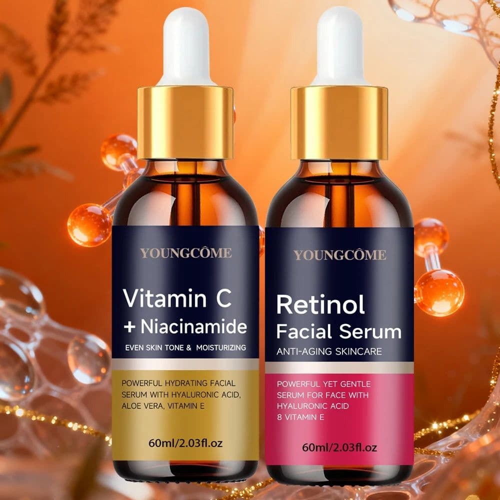 image-YOUNGCOME Retinol Anti-Wrinkles Serum Pore Shrinking Hydrating Moisturizing Essence Pigment Spots Remove Skincare For All Skin