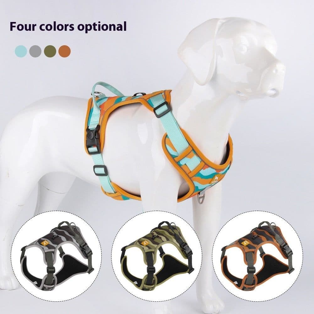 image-Dog Chest And Back Reflective Commuter Hand Holding Rope
